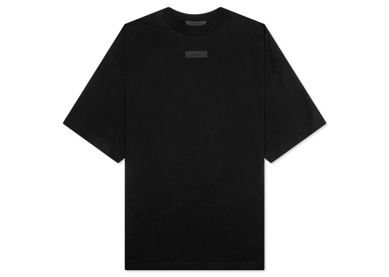 ESSENTIALS ESSENTIALS S/S TEE - BLACK