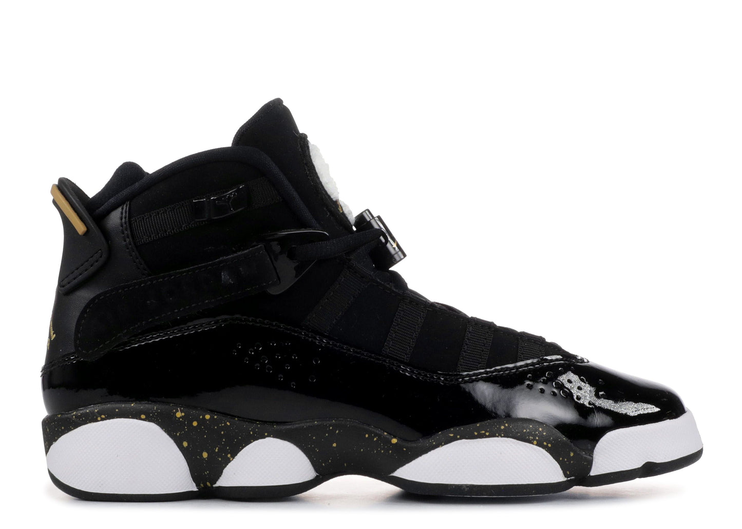 Jordan 6 Rings GS Black Metallic Gold
