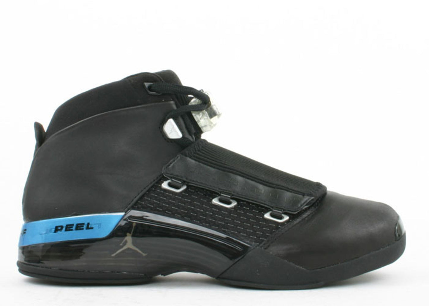 Air Jordan 17 OG Black Metallic Silver