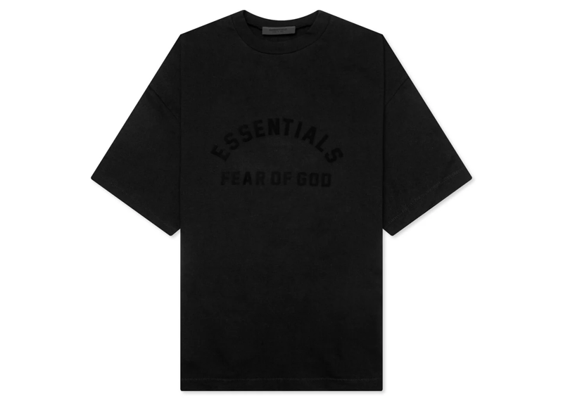 ESSENTIALS ESSENTIALS HEAVY S/S TEE - BLACK