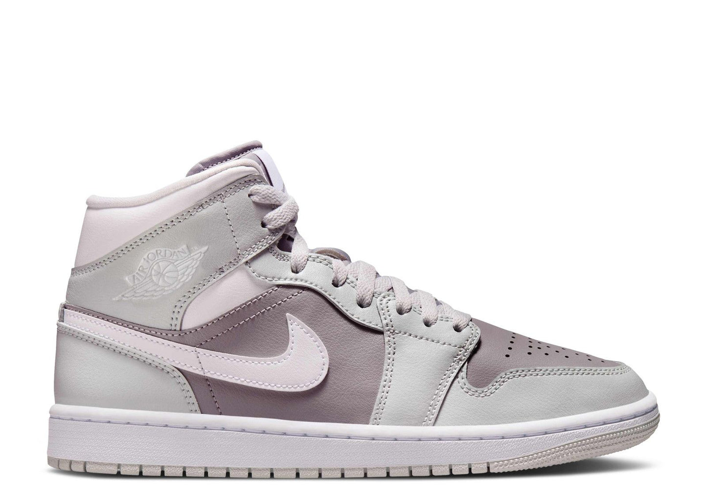 Wmns Air Jordan 1 Mid Photon Dust Atmosphere Grey