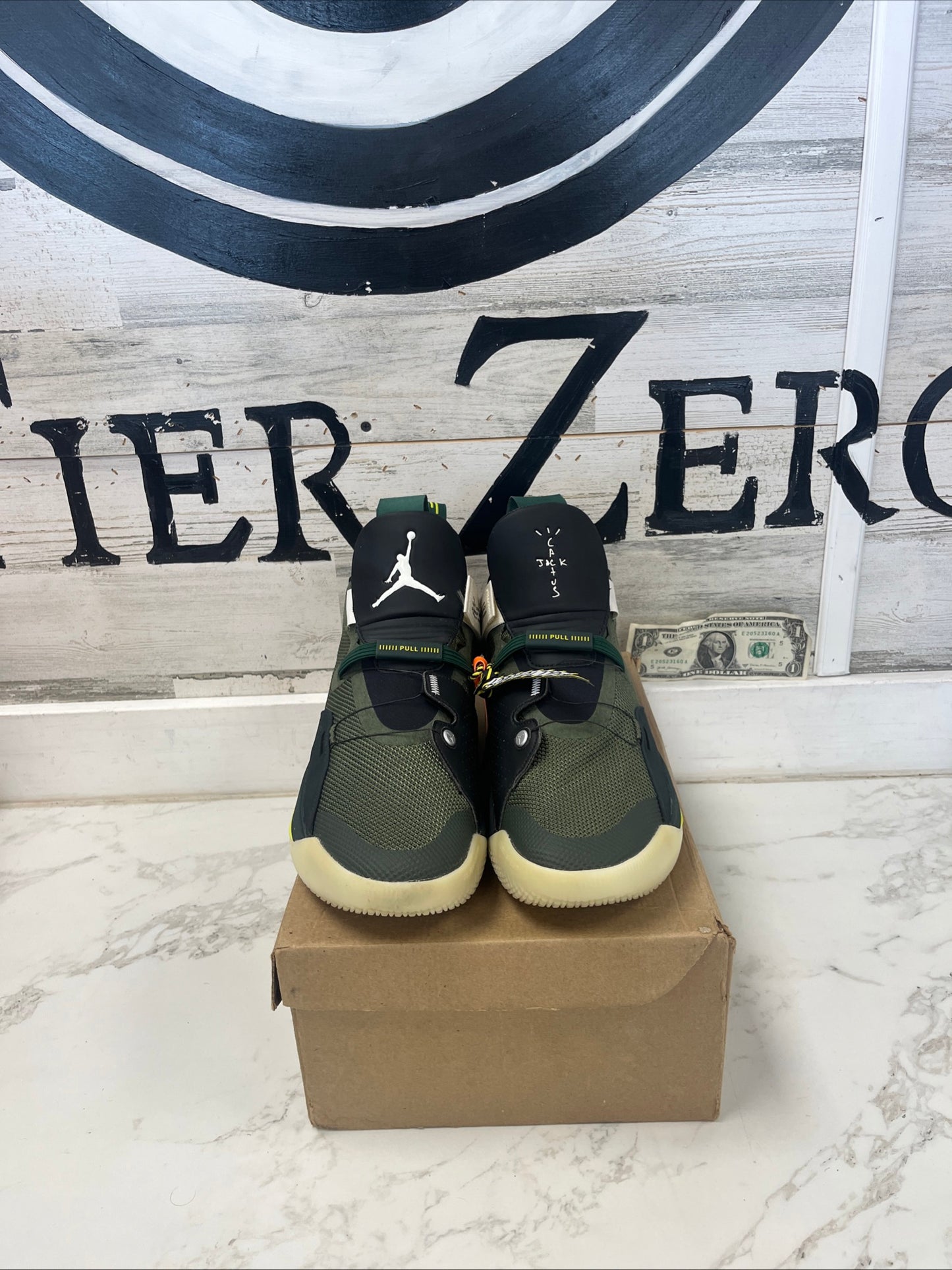 Travis Scott x Air Jordan 33 NRG Army Olive