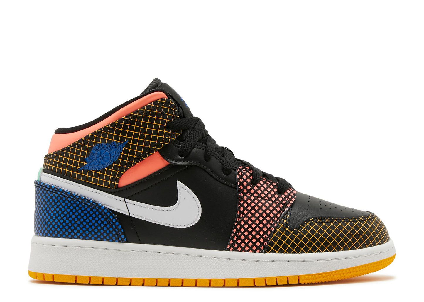 Air Jordan 1 Mid MMD GS Multi Grid
