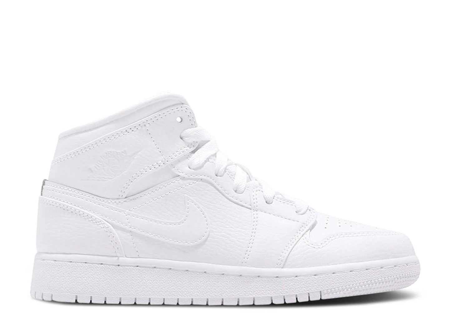 Air Jordan 1 Mid BG Triple White