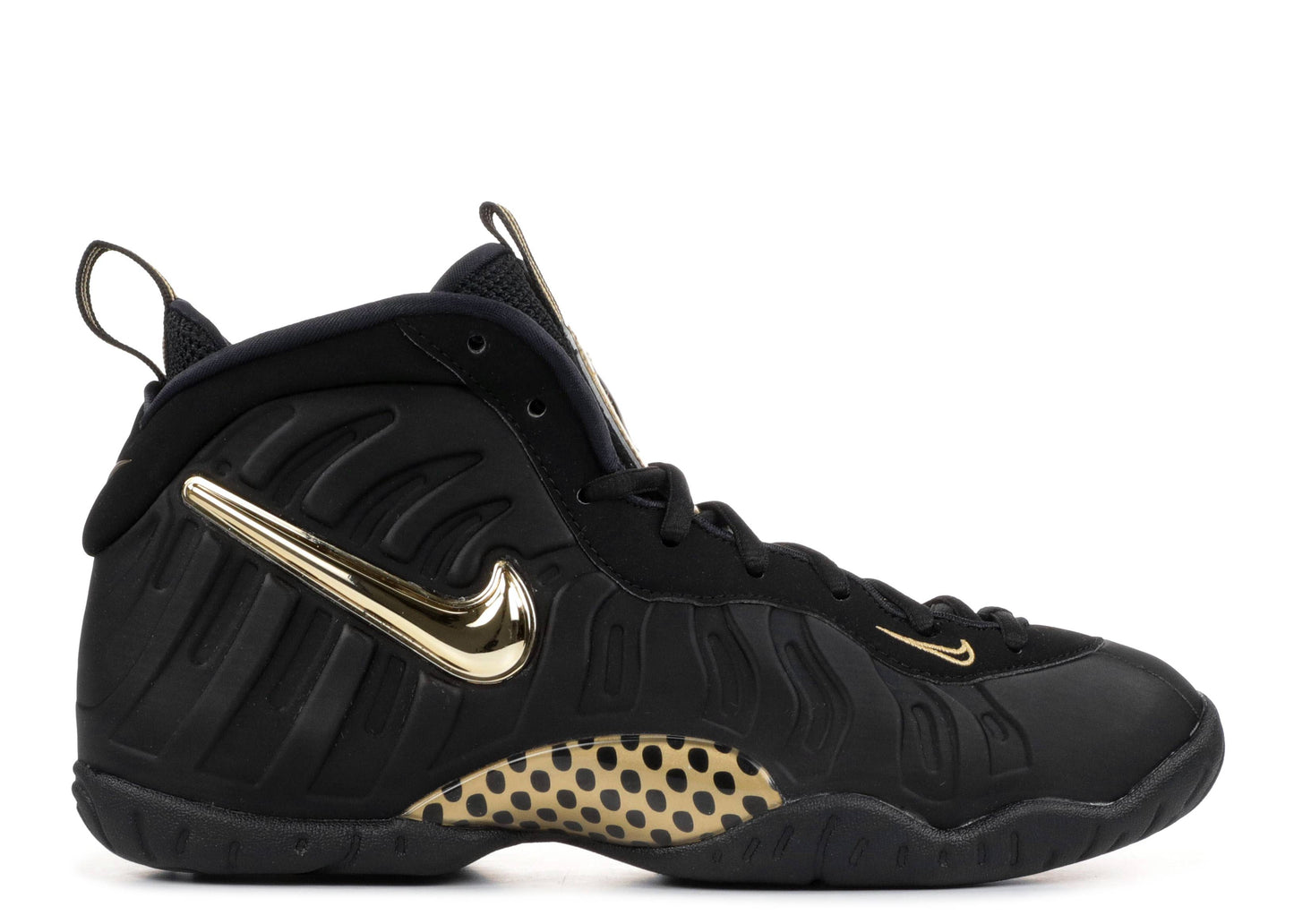 Air Foamposite Pro GS Black Metallic Gold