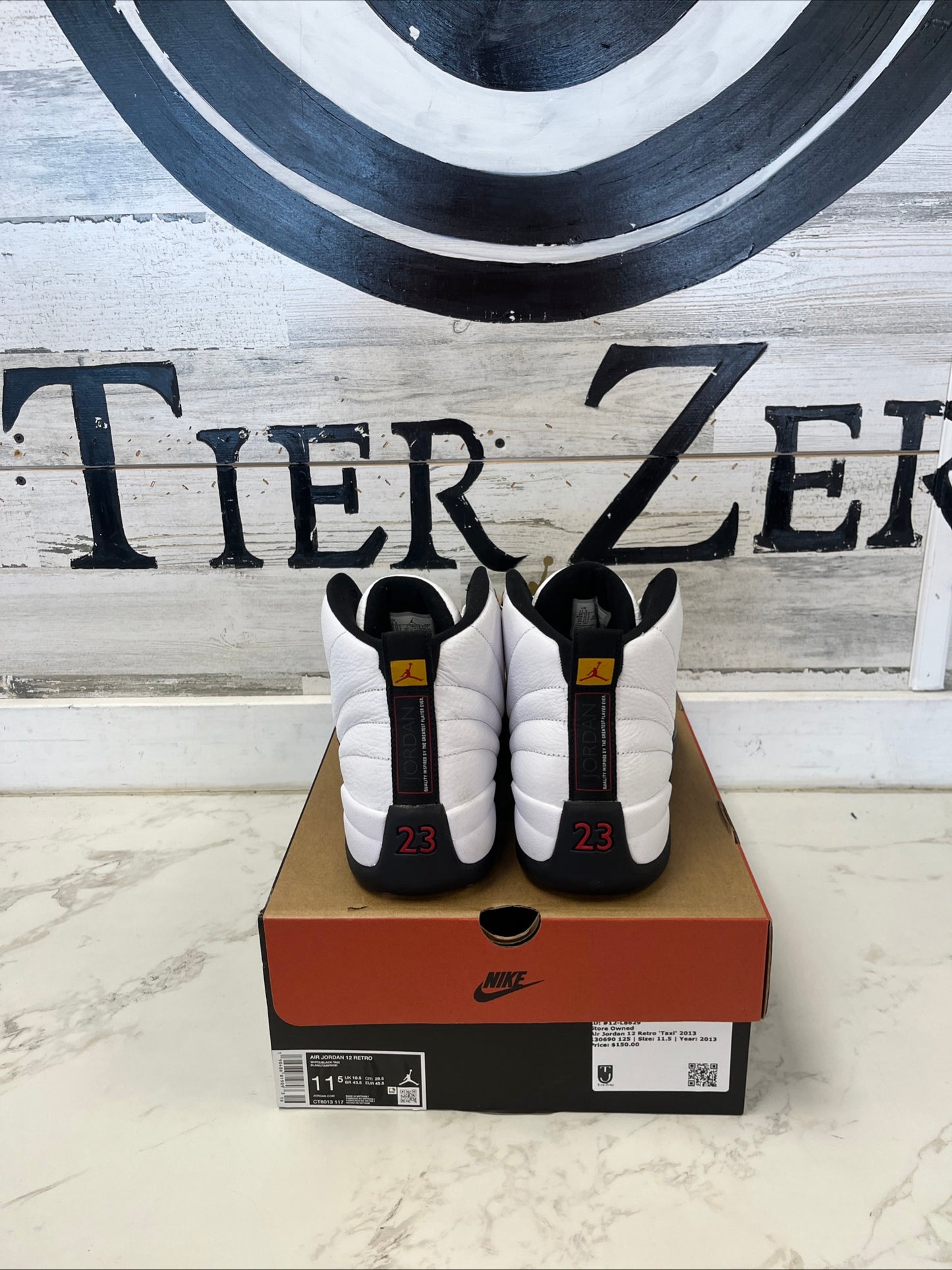 Air Jordan 12 Retro Taxi 2013