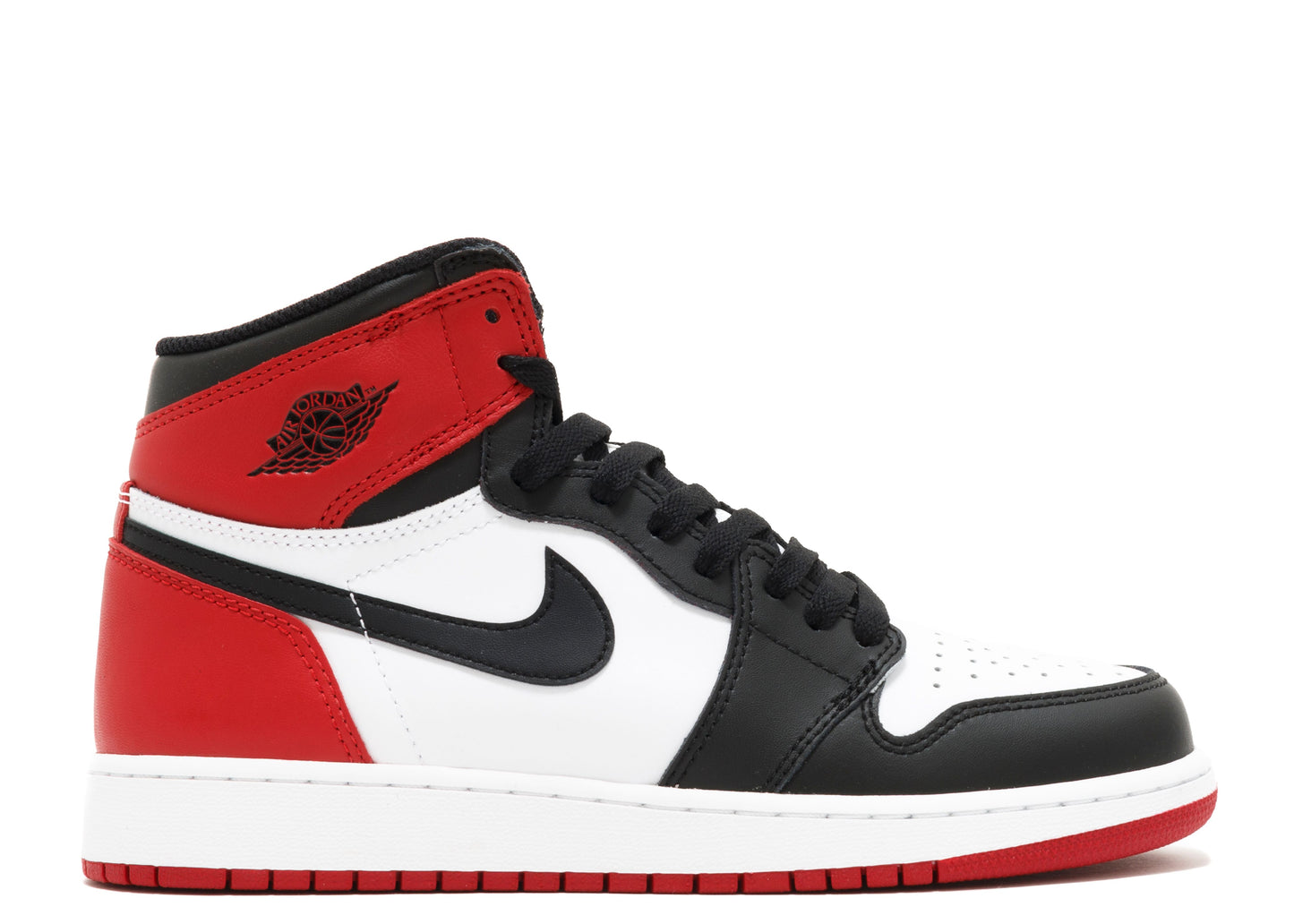 Air Jordan 1 Retro BG Black Toe 2016