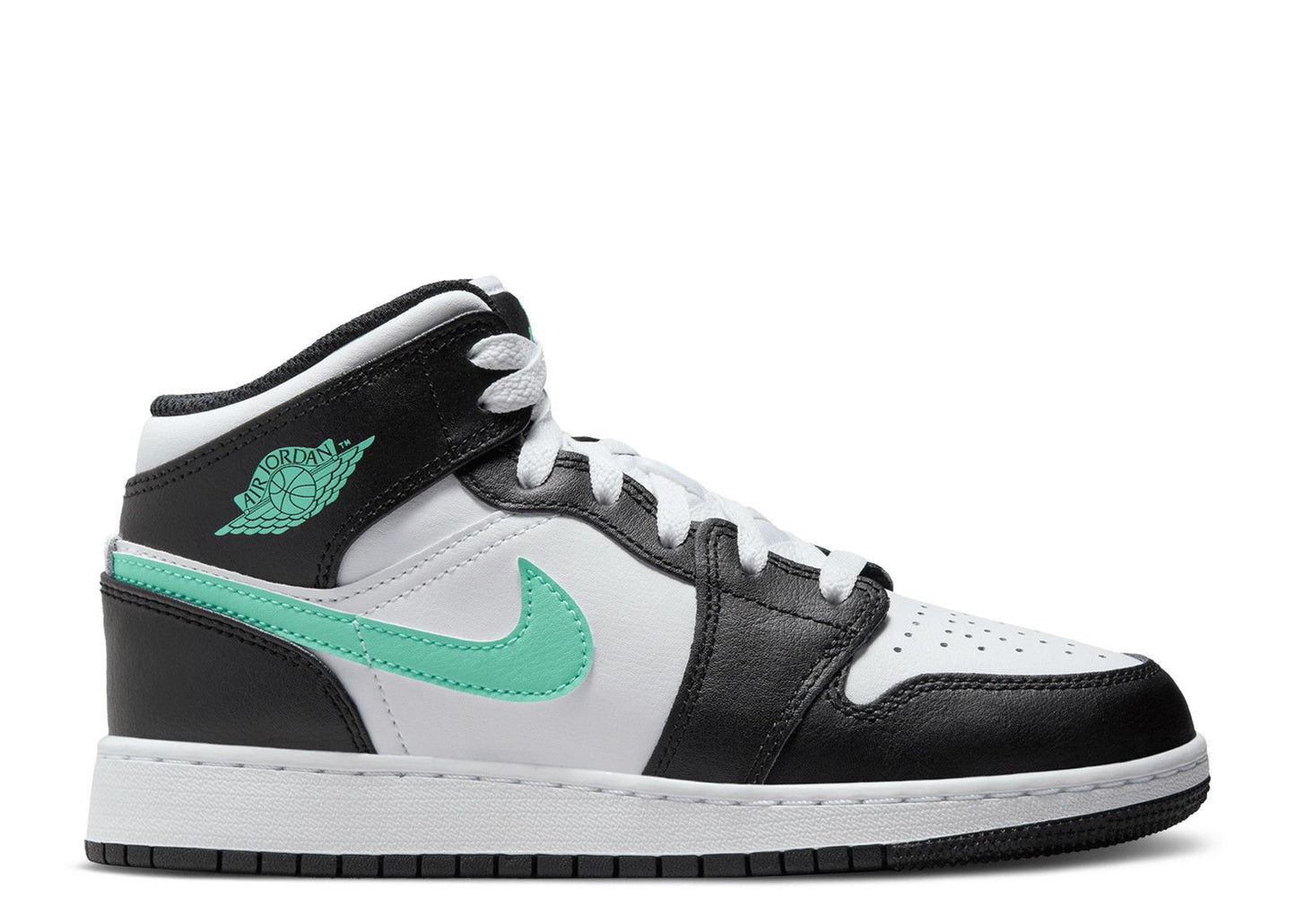 Air Jordan 1 Mid GS Green Glow