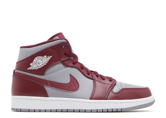 Air Jordan 1 Mid Cherrywood Red