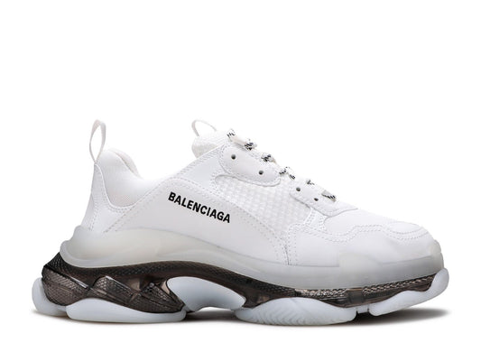 Balenciaga Triple S Sneaker Clear Sole - White Black