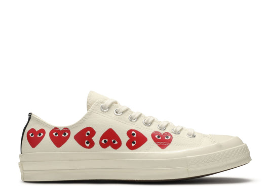 Comme des Garcons Play x Chuck 70 Low Top Multi Heart