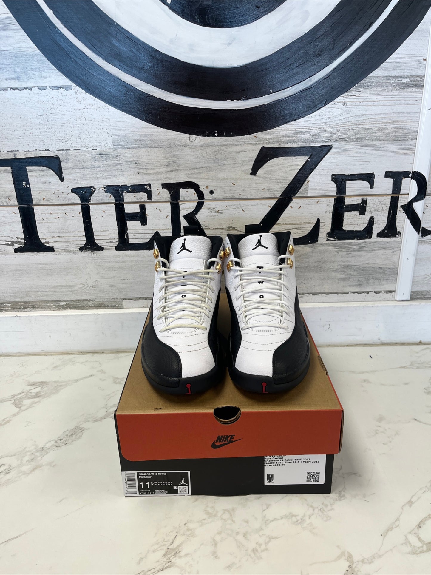 Air Jordan 12 Retro Taxi 2013