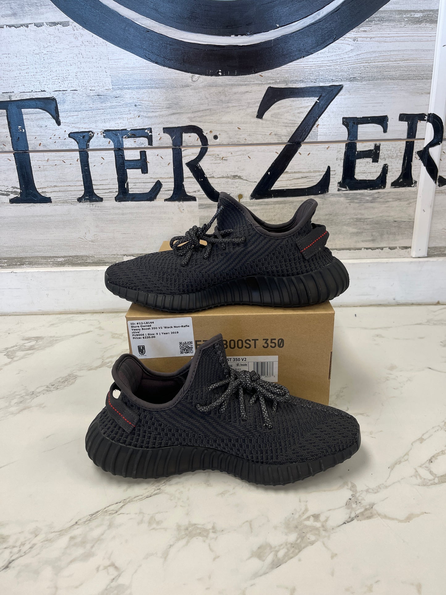 Yeezy Boost 350 V2 Black Non-Reflective