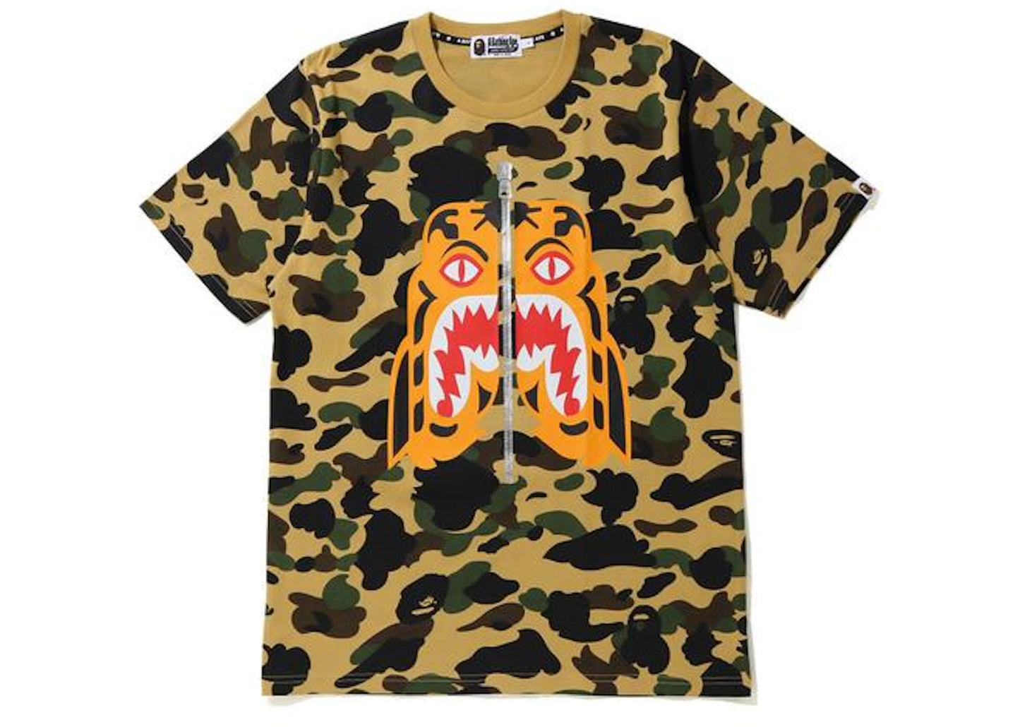 BAPE 1st Camo Tiger T-shirt Yellow