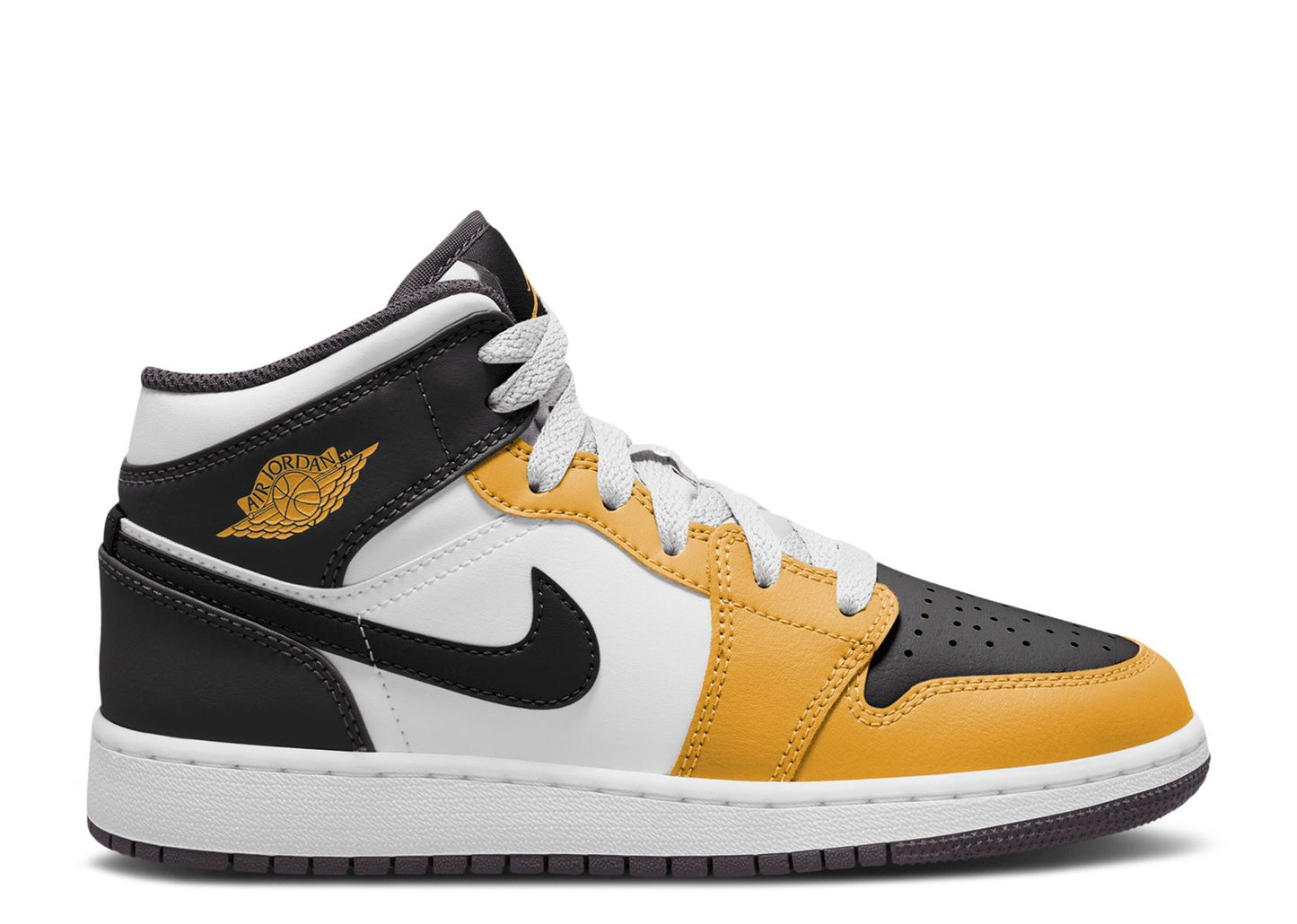 Air Jordan 1 Mid GS Yellow Ochre